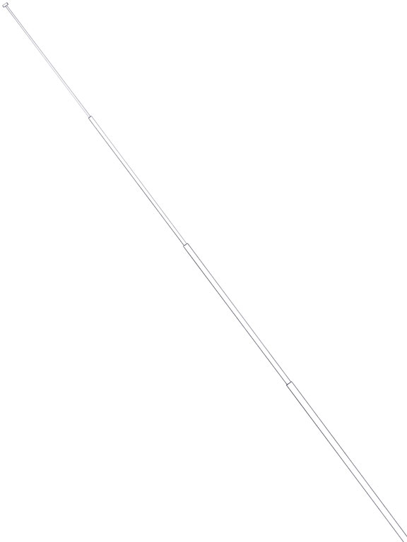 Claude Closky, ‘Untitled (antenna)’, 1996, black ballpoint pen on paper, 70 x 51 cm.